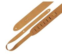 Levy's Correa de piel para guitarra de piel de ante de 5 cm, extra larga, color marrón (M12OH-XL-V2-TAN)