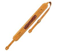 Levy's Correa para guitarra Leathers Apex Series de auténtica piel Crazy Horse, ancho 7,6 cm, marrón claro (MCH11APX-TAN)