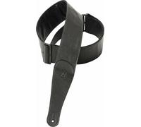 "Levys Garment Leather Strap 3"" BK"