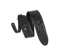 Levy's Leathers - Correa de cuero para guitarra de 7,6 cm de ancho, con acolchado de espuma y respaldo de cuero para prendas de vestir