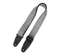 Levy's Leathers Illusion Series MP2OI-001 - Correa para guitarra (poliéster, ancho 5 cm, diseño de agujero de gusano)