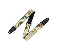 LEVY'S LEATHERS LIMITED Tattoo Series MP2TAT-005 - Correa para guitarra (poliéster, 5 cm), diseño de vieja escuela