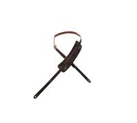 Levy's Leathers M25-DBR - Correa para guitarra de cuero, color marrón