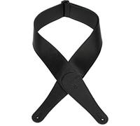 Levy's Leathers M7GG3-BLK - Correa para guitarra de cuero, color negro