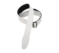 Levy's Leather Tri Glides Correa de guitarra White