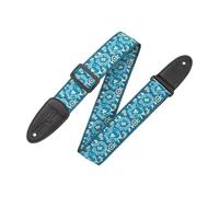 Levy's Leathers M8AS-BLU - Correa para guitarra, color azul