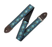 Levys M8HTV-04 Correa de guitarra textil Blue