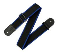 Levy's Leathers M8POLY-BKB - Correa para guitarra acústica de polopropyleno, color azul y negro