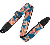 Levy's Leathers MPD2-117 - Correa para guitarra (poliéster, con extremos de piel, 5 cm), diseño de tentáculos