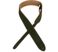 Levy's Leathers MS12-GRN - Correa para guitarra de cuero, 5,08 cm, color verde
