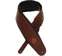 "Levys Leather Bass Strap 4,5"" BRN"