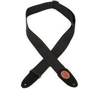 Levy's Leathers MSSC8-XL-BLK - Correa para guitarra de algodón, 5,08 cm, color negro