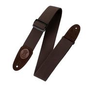 Levy's Leathers MSSC8-XL-BRN - Correa para guitarra de algodón, 5,08 cm, color marrón