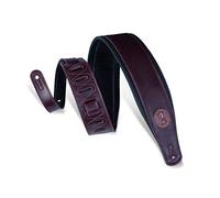 Levy's Leathers Signature Legacy Series - Correa de cuero para guitarra | Ancho 7.6 cm | Borgoña | (MSS2-BRG)