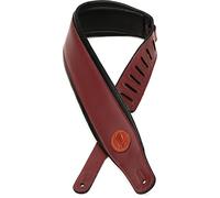 LEVY'S - MSS2-BRG - Padded leather guitar and bass strap