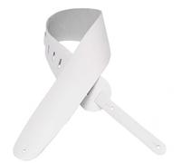 Levy's M4-WHT - Correa de piel para bajo (3,5 pulgadas), color blanco
