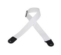 Levys M8POLY-WHT 2" Polypropylene Guitar Strap w/ Poly Ends White