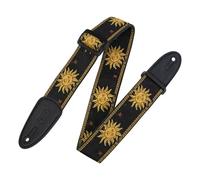 Levy's MPJG-SUN-BLK Correa de guitarra