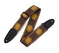 Levys MPJG-SUN-BRN Jacquard Sun Polyester Strap Brown
