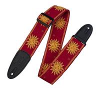 Levy's MPJG-SUN-RED Correa de guitarra