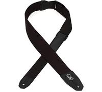 Levy's MRHC-BLK Correas Para Guitarras Right Height - Cotton 2" - Black