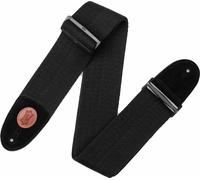 Levy's Signature Cotton 3.0 Standard Black Correa de guitarra textil