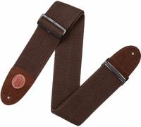 Levy's Signature Cotton 3.0 Standard Correa de guitarra textil Marrón