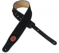 Levy's Signature Suede 2.5 Black Correa de guitarra