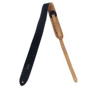 Levy's Simply Suede 2 Correa de guitarra Black