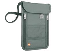 Lewis N. Clark Cuello RFID, Gris Oscuro, Talla única, Cartera de Cuello con Bloqueo RFID, Bolsa de Viaje + Soporte para Pasaporte para Mujeres y Hombres