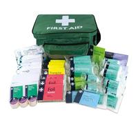 LEWIS-PLAST Kit de Primeros Auxilios Grande con 224 Piezas - Diseño Compacto y Conveniente, Ideal para el Hogar, la Oficina y los Deportes - Botiquín Médico Completo