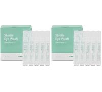 LEWIS-PLAST Premium Cápsulas De Lavado De Ojos Con Solución Salina De 20 Ml Caja De 25 - Contiene Cloruro De Sodio Al 0,9% W/v Cápsulas Estériles No Tóxicas De 20 Ml Para Irritación Ocular Menor