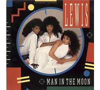 Lewis Sisters - MAN IN THE MOON 7 INCH (7" VINYL 45) UK RIVA 1986