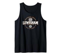 Lewisham Southeast London England Coordenadas Label 2C Camiseta sin Mangas