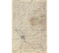 Lewiston Montana Map Journal: Vintage Map Notebook