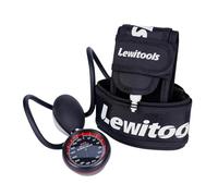 lewitools Sistema de Entrenamiento BFR Bandas de restricción de Flujo sanguíneo para Brazos, piernas, Entrenamiento de oclusión, restringir el Flujo sanguíneo venoso, Aumentar la hormona de