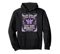 Lewy Body Dementia Awareness My Hero - Cinta Morada Sudadera con Capucha