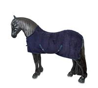 Lex & max manta de caballo victory manta polar 175cm azul oscuro