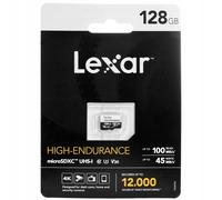 Lexar 128GB MicroSDXC De Alta Resistencia UHS-I U3 10 R100/W45 (V30)