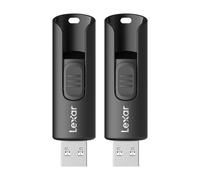 Lexar 128GB Pack de 2 Unidades Flash A30E USB 3.2 Gen 1, Unidad USB hasta 100MB/s, Expansión y Respaldo de Almacenamiento para Sistemas PC y Mac