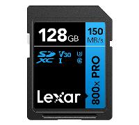Lexar 800x Pro 128GB C10 SDXC