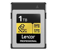 Lexar CFexpress PRO Tipo B Gold serie 4.0 1TB - R3600/W3300MB/s
