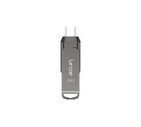 Lexar JumpDrive LJDD400256G-BNQNG unidad flash USB 256 GB USB Tipo C 3.2 Gen 1 (3.1 Gen 1) Gris