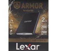 Lexar 2TB ARMOR 700 USB 3.2 Gen 2x2 SSD Portátil (Negro)