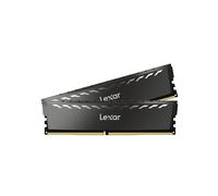 LEXAR 32GB (2X16GB) THOR DDR4 RAM 3200MT/S CL16 1.35V Memoria de escritorio con disipador de calor AMD Ryzen e Intel XMP 2.0 Negro (LD4U16G32C16LG-RU