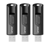 Lexar 32GB Pack de 3 Unidades Flash A30E USB 3.2 Gen 1, Unidad USB hasta 100MB/s, Expansión y Respaldo de Almacenamiento para Sistemas PC y Mac