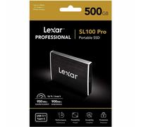 Lexar 500GB SSD Portátil SL100 USB 3.1 R 1050 MB/s W 900 MB/s