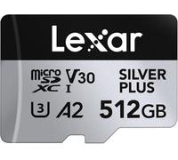 Lexar 512GB High-Performance Silver Plus MICROSDXC UHS