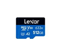 Lexar 633X 512GB - Tarjeta MicroSD + Adaptador