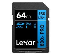 Lexar 800x Pro 64GB C10 - Tarjeta SDXC